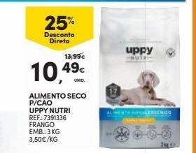 Continente Comida de cachorro promoção