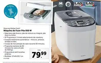 Lidl Máquina de pão silvercrest promoção
