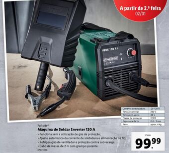 Lidl Soldador parkside promoção