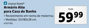 Lidl Armário de banheiro promoção