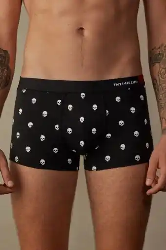 Intimissimi Boxers em algodão supima® elástico estampado cavei... promoção