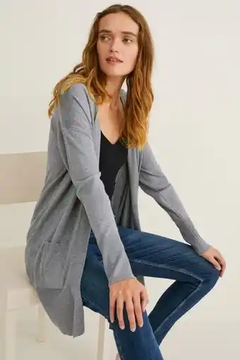 Basic cardigan - lenzing™ ecovero™