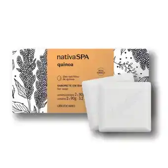 Sabonete em barra nativa spa quinoa, 90g