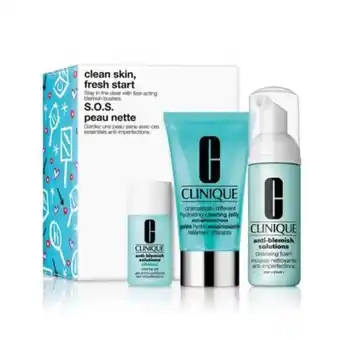 Clinique anti-blemish solutions clean skin, fresh start: anti-blemish solutions set