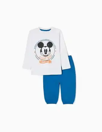 Zippy Pijama de algodão para bebé menino 'vintage mickey', azul/branco promoção