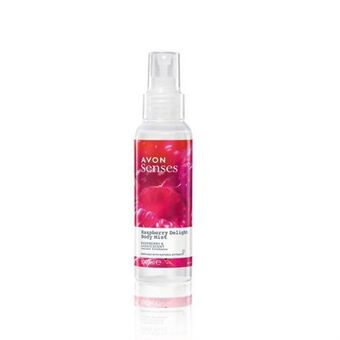 Avon Senses raspberry delight vaporizador corporal promoção
