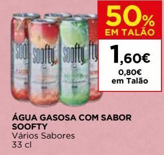 El Corte Inglés Água com sabor promoção