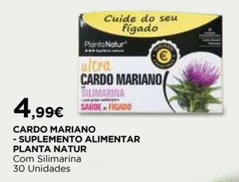 El Corte Inglés Suplementos nutricionais planta natur promoção