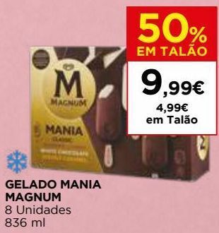 El Corte Inglés Gelados magnum promoção