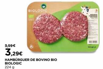 El Corte Inglés Hambúrguer bovino promoção