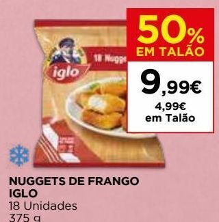 El Corte Inglés Nuggets de frango iglo promoção