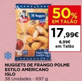 El Corte Inglés Nuggets de frango iglo promoção