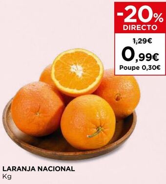 El Corte Inglés Laranja promoção