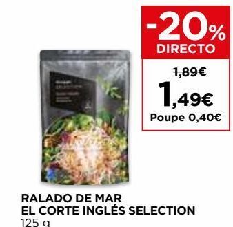 El Corte Inglés Surimi el corte inglés promoção