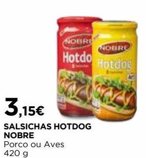 El Corte Inglés Salsicha nobre promoção
