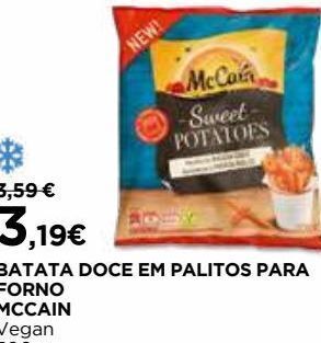 Batata congelada mccain