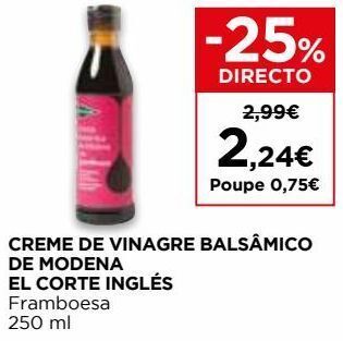 El Corte Inglés Vinagre balsâmico el corte inglés promoção