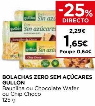 Bolacha sem açúcar gullon