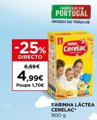 El Corte Inglés Farinha láctea de aveia nestlé promoção