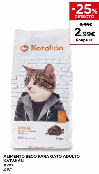 El Corte Inglés Ração para gatos promoção