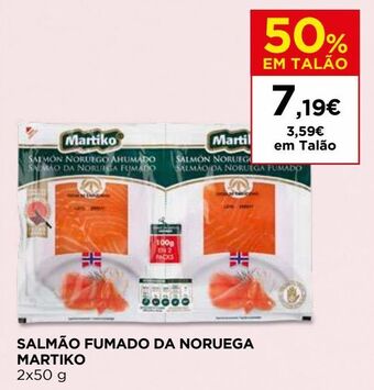 El Corte Inglés Salmão fumado martiko promoção