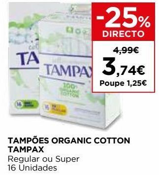 Absorvente interno tampax