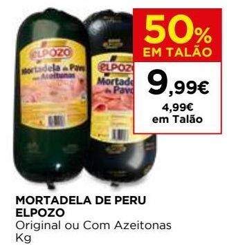 El Corte Inglés Mortadela de peru elpozo promoção