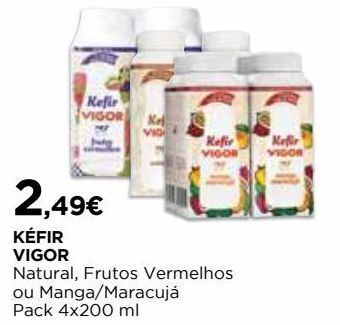 El Corte Inglés Iogurte vigor promoção