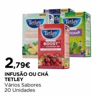 El Corte Inglés Chá tetley promoção