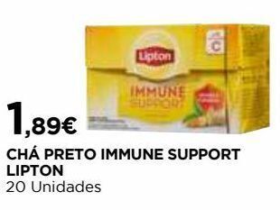 El Corte Inglés Chá preto lipton promoção