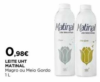El Corte Inglés Leite matinal promoção