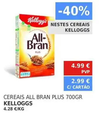 Cereais All Bran Plus 700gr Kelloggs