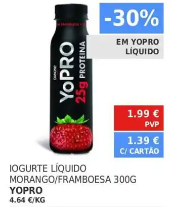Minipreço Iogurte Líquido Mango/Framboesa 300g Yopro promoção