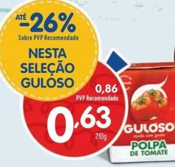 Minipreço Molho de tomate guloso promoção