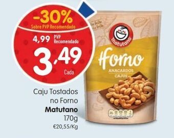 Minipreço Cajú matutano promoção