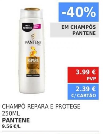 Minipreço Champô Repara e Protege 250ml Pantene promoção
