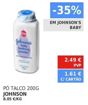 Pó Talco 200g Johnson