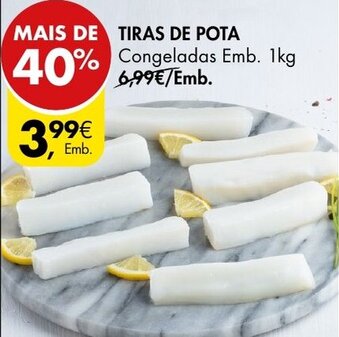 Pingo Doce Tiras de Pota 1Kg promoção