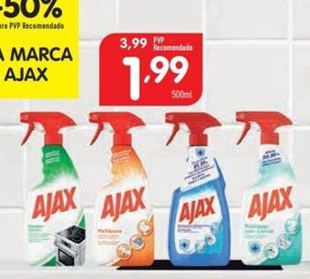 Minipreço Limpadores ajax promoção