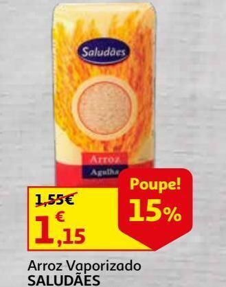 Auchan Arroz agulha saludães promoção