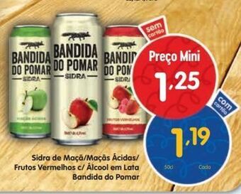 Minipreço Sidra bandida do pomar promoção