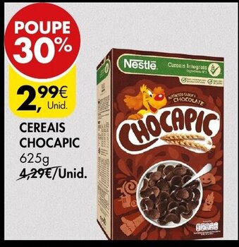 Pingo Doce Cereais Chocapic 625g promoção