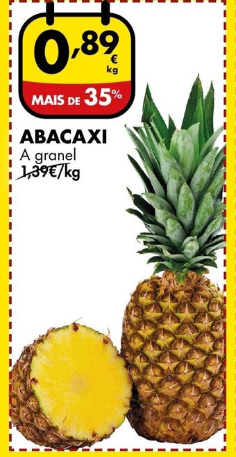Pingo Doce Abacaxi promoção