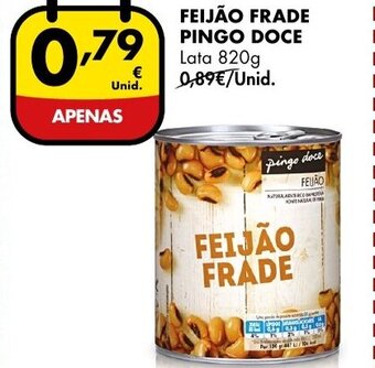 Pingo Doce Feijão Frade Pingo Doce 820g promoção