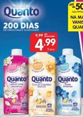 Minipreço Amaciador quanto promoção