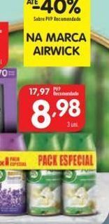 Minipreço Ambientadores air wick promoção