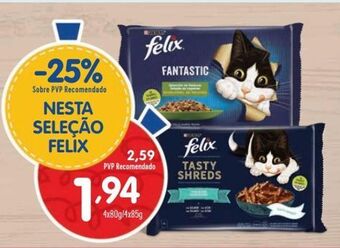 Minipreço Ração para gatos felix promoção