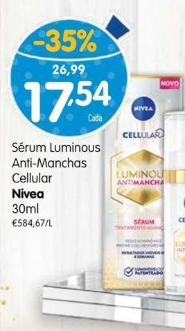 Minipreço Cuidado facial nivea promoção