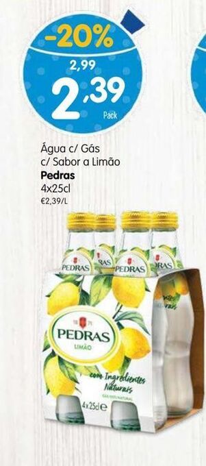 Minipreço Água com gás pedras promoção