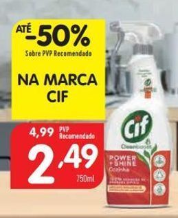 Minipreço Limpadores cif promoção
